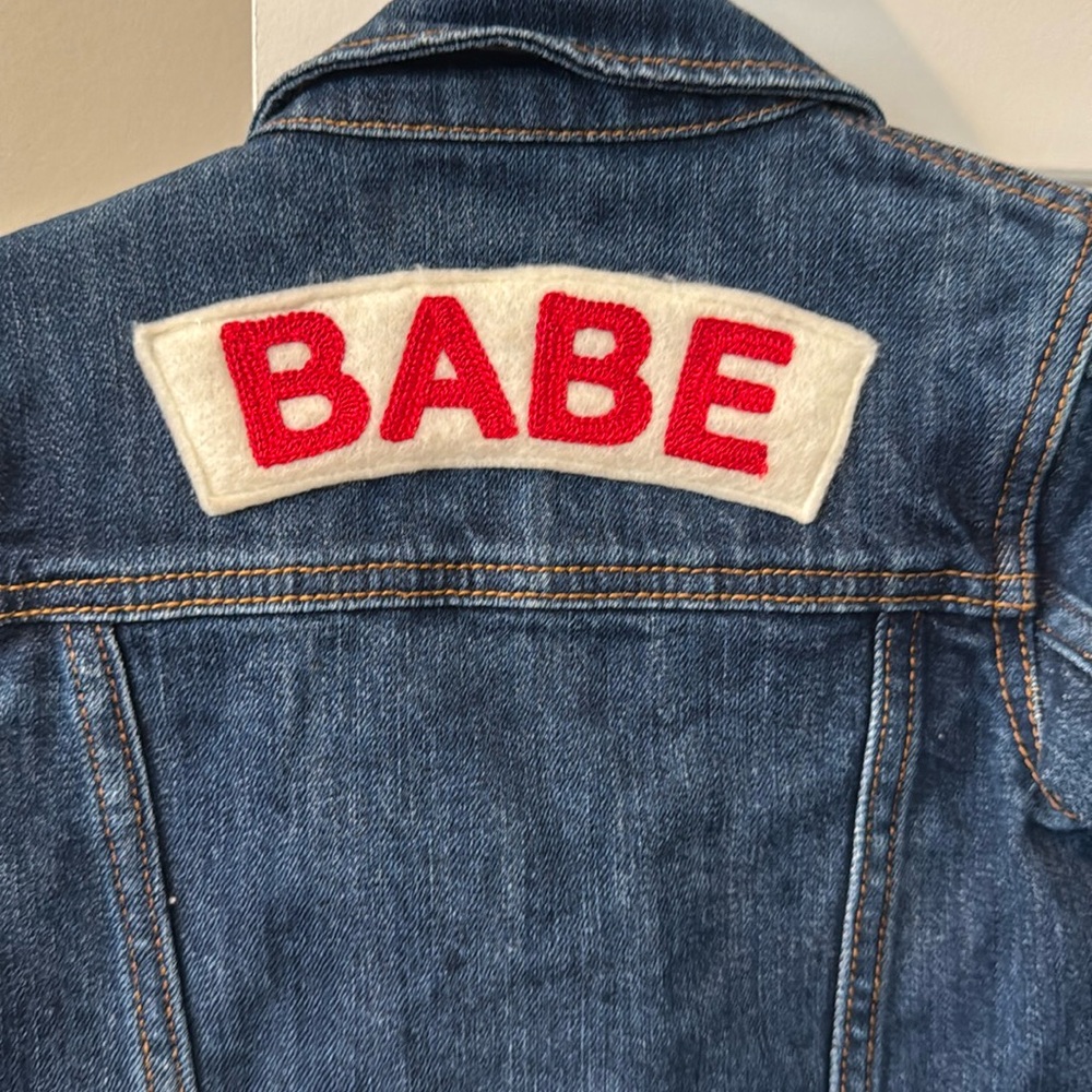 Ingrid & Isabel Dark Blue Jean Jacket